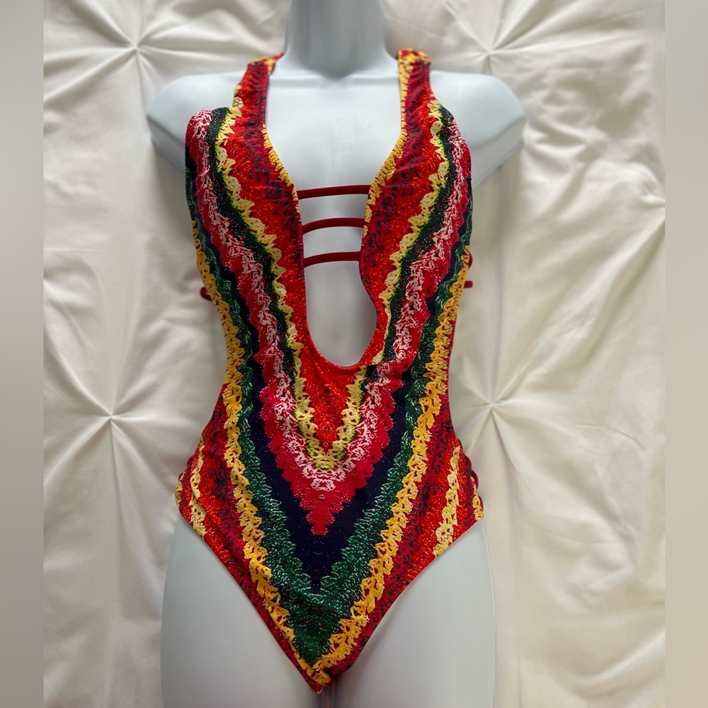 Sexy one piece bathing suit